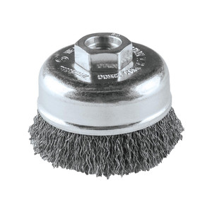Makita Crimped Wire Cup Brush, 3", 5/8"-11 Makita Crimped Wire Cup Brush, 3", 5/8"-11