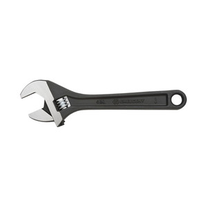 Crescent Adjustable Black Oxide 4" Wrench has ergonomic handle, tension spring and resists rust or corrosion Crescent Adjustable Black Oxide 4" Wrench has ergonomic handle, tension spring and resists rust or corrosion