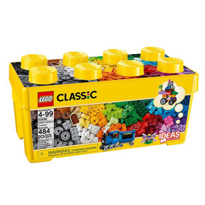 LEGO 10696 Med. Creative Brick Box, 484pc | Midwest Technology
