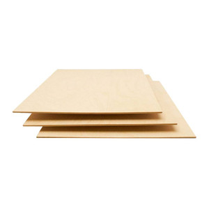 Baltic Birch Plywood, 12" x 20" x 1/8", 5 Sheets