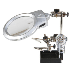 Performance Tool LED Helping Hands Magnifier Performance Tool LED Helping Hands Magnifier