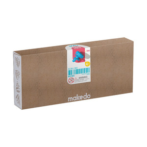 Makedo Cardboard Construction Scru Kit, 180-Piece