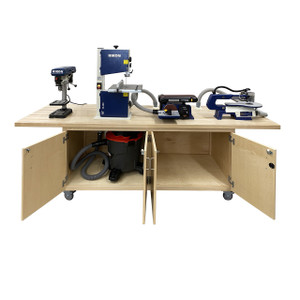 Hann Mobile Tech Ed Work Bench with Tools Hann Mobile Tech Ed Work Bench with Tools