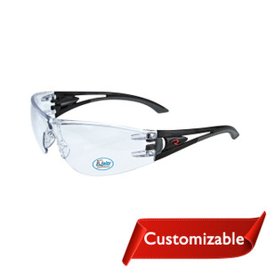 Radians Optima IQ IQUITY Anti-Fog Safety Eyewear, Black Frame, Clear Lens Radians Optima IQ IQUITY Anti-Fog Safety Eyewear, Black Frame, Clear Lens