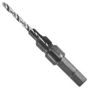 Bosch #8 Hex Shank Screw Pilot Bit used for fast countersinking and counterboring in one operation Bosch #8 Hex Shank Screw Pilot Bit used for fast countersinking and counterboring in one operation