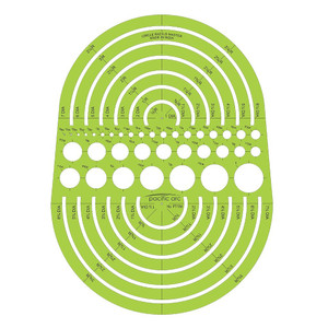 Pacific Arc Circle Radius Master Template