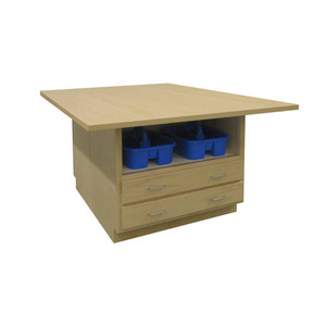 Hann Craft & Project Workstation, 1-1/4" HPL Top Hann Craft & Project Workstation, 1-1/4" HPL Top
