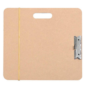 extra rigid 18" x 19" 4mm tempered Masonite portable sketch board with handle and rubber band extra rigid 18" x 19" 4mm tempered Masonite portable sketch board with handle and rubber band