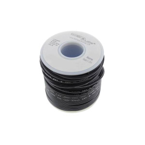 Multicomp Pro Stranded PVC Hook Up Wire, 24AWG Black