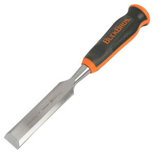 1" wide wood chisel with 5-1/2" long high carbon steel blade that's precisely honed and sharpened
