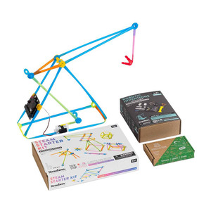 Strawbees STEAM Robotics Starter Kit with robotic inventions board, micro:bit Go, example models Strawbees STEAM Robotics Starter Kit with robotic inventions board, micro:bit Go, example models