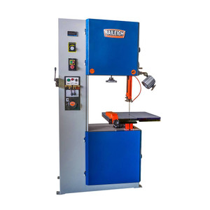 Baileigh 18" Vertical Bandsaw has variable speed, digital read-out, manual shear, blade welder Baileigh 18" Vertical Bandsaw has variable speed, digital read-out, manual shear, blade welder