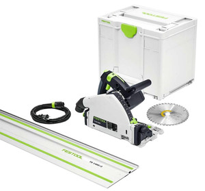 Festool 6-1/4" TS 55 Plunge Cut Track Saw, 55" Track