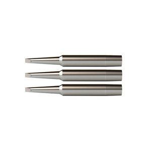 set of 3 weller conical 2.4 mm replacement soldering tips for 60w soldering iron with LED Halo Ring