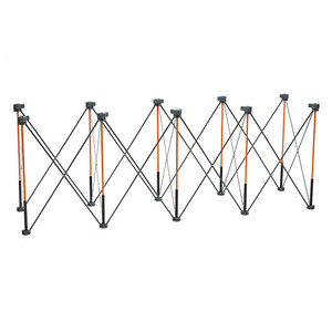 Bora Portamate Tall Centipede Workstand, 24"W x 96"L x 36"H unfolded