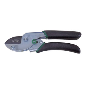 The Green Thumb Medium-Duty Anvil Pruner has a non-stick blade coating and comfortable grip