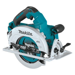 Makita 7-1/4" Cordless Circular Saw with brushless motor and 2 lithium-ion batteries