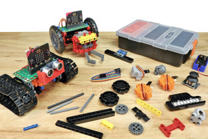 Brown Dog Gadgets Bit Board Rover Kit Without Microbit, 25-Pack