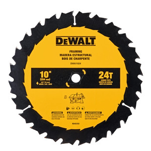 DeWalt General Purpose Saw Blade, 10" x 24T DeWalt General Purpose Saw Blade, 10" x 24T