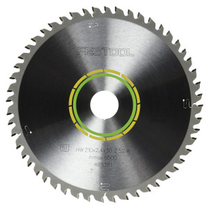 Festool 8-1/4" Circular Saw Blade for TS 75, 52T Festool 8-1/4" Circular Saw Blade for TS 75, 52T