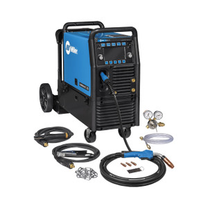 Miller Multimatic 255 Welder, 208-575V, with Running Gear Miller Multimatic 255 Welder, 208-575V, with Running Gear