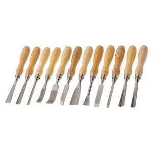 Shop Fox Lathe Chisel Set, 12-Piece Shop Fox Lathe Chisel Set, 12-Piece