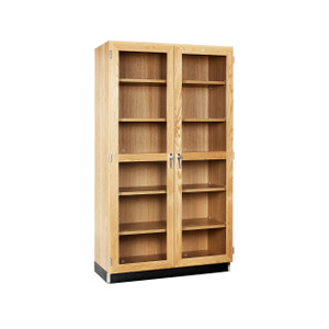 Diversified Spaces Access Tall Storage Cabinet w/Glass Doors, 36"W x 22"D x 84"H