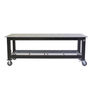 Badass General-Purpose Welding Table, 48" x 96" Top, with Casters Badass General-Purpose Welding Table, 48" x 96" Top, with Casters