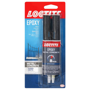 Loctite Epoxy Metal/Concrete, .85 oz. Loctite Epoxy Metal/Concrete, .85 oz.