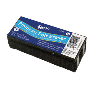 Pacon Premium Chalk & Whiteboard Eraser, 5"