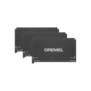 Dremel 3D40-FLX Build Sheets, 3-Pack
