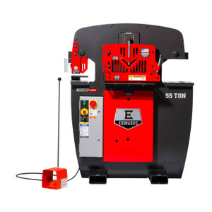 Edwards 55-Ton Ironworker with Powerlink, 5HP, 1PH Edwards 55-Ton Ironworker with Powerlink, 5HP, 1PH