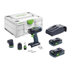 Festool 18V Cordless Drill T18+3 HPC Festool 18V Cordless Drill T18+3 HPC