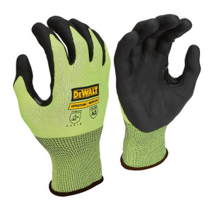 DeWalt Hi-Vis HPPE Touchscreen Gloves, Medium DeWalt Hi-Vis HPPE Touchscreen Gloves, Medium