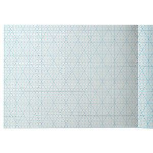 Pacific Arc Vellum Isometric Paper, 8-1/2" x 11", 50-Pack