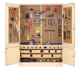 Diversified Spaces 60" Cabinet with Tools.