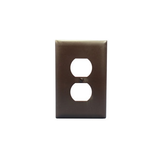 Pass & Seymour Duplex Plate, Brown