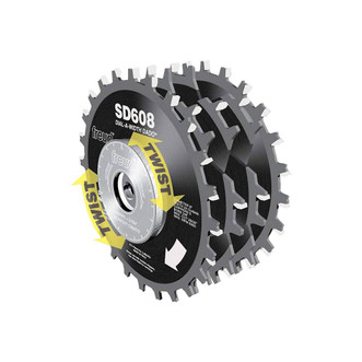 Freud Carbide-tipped Dial-a-Width Dado Set, 8"