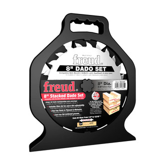 Freud Carbide-tipped Pro Dado Set 8"