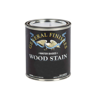 General Finishes Water-based Wood Stain, Espresso, Qt.
