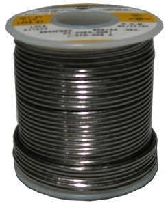 1/2 lb spool of rosin core solder made from 60% tin & 40% lead for electrical components and circuitry