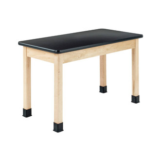 Diversified Spaces 2-Student Science Table Laminate Top, 60"W x 24"D x 30"H