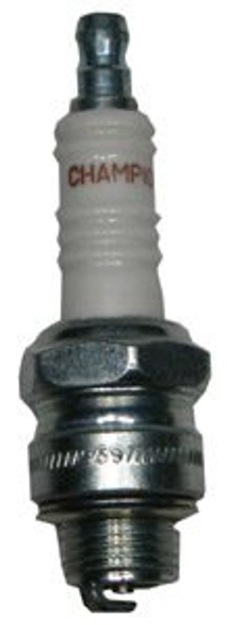 Champion j8c small engine spark plug has copper core electrode for increased conductivity and heat control