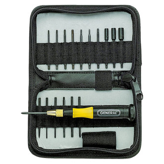 General Precision Screwdriver Set, 18-Piece
