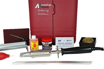 American Beauty 300W Professional Soldering Kit with soldering iron, cradle, tip cleaner and more