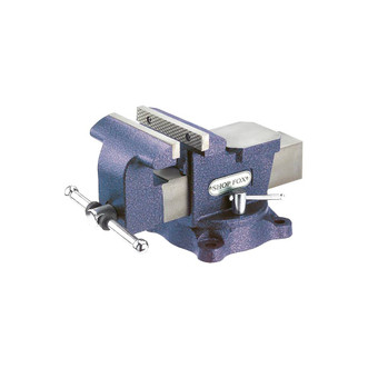 Shop Fox Bench Vise with Swivel Base, 6"