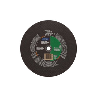 Norton Circular Saw Abrasive Cut-off Blade, Aluminum Oxide, 8"