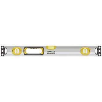 box-beam 24" magnetic level with rubber hand holds and MaxEdge™ bridged center vial accurate up to 0.5mm/m