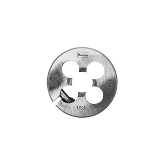 Hanson Solid Round Dies - 1" O.D., 3/8-17