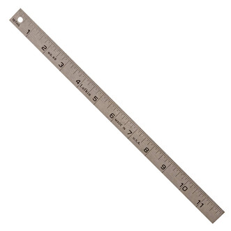 Lufkin No. 62 & 60 Steel Rule, 1' x 3/4"